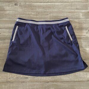 Lady Hagen Golf Skort Size 16 Navy Blue Pockets Athletic Activewear Pickle Ball